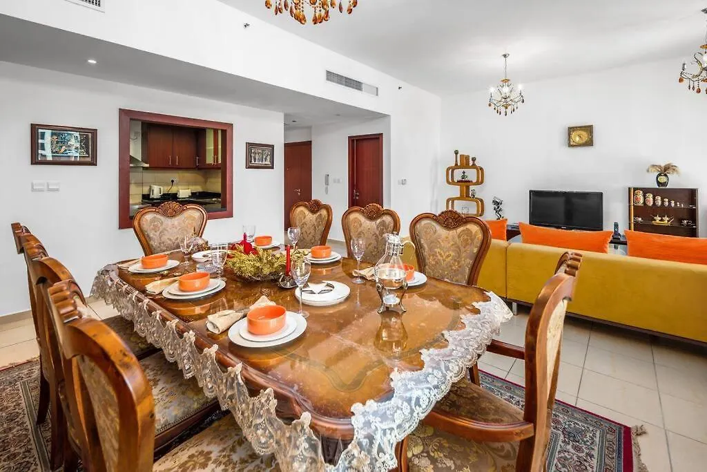 Spacious 4-Bed In Jbr Rimal With Access To Beach! Dubai 0*,