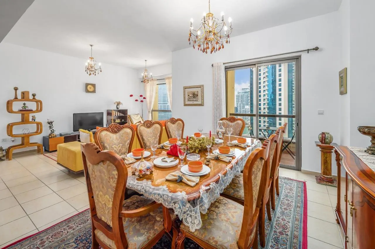 Spacious 4-Bed In Jbr Rimal With Access To Beach! Dubai United Arab Emirates